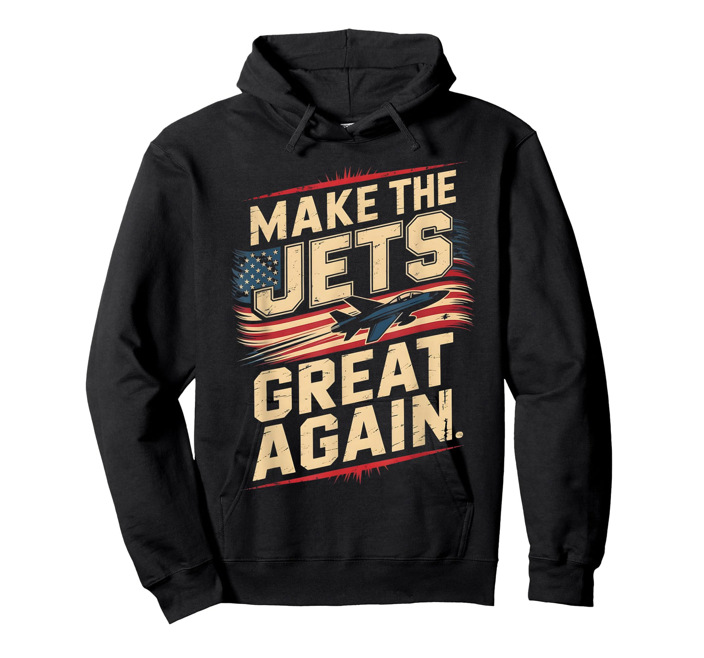 Make The Jets Great Again T-Shirt | Patriotic American Flag T-Shirt