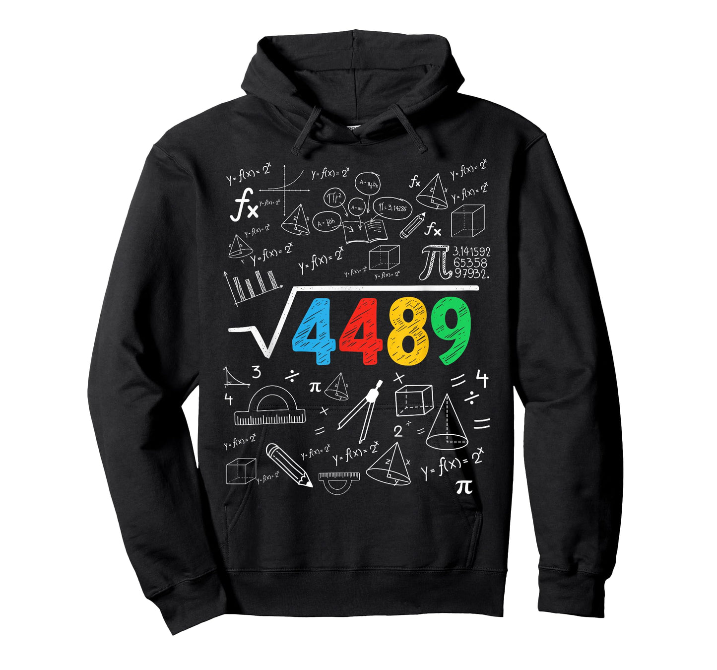 67 Meme Square Root 4489 Slang Six Seven Math Teacher T-Shirt