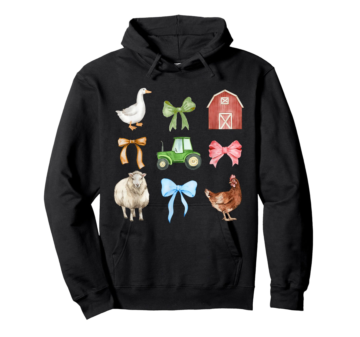 Cute Farm Animals Coquette Farmer Country T-Shirt