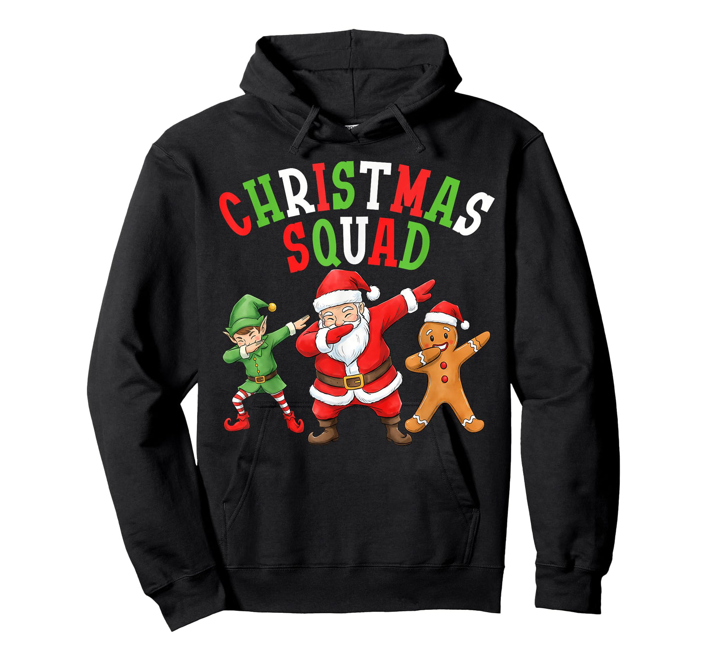 Christmas Squad Matching Funny Santa Xmas Helper Gingerbread T-Shirt