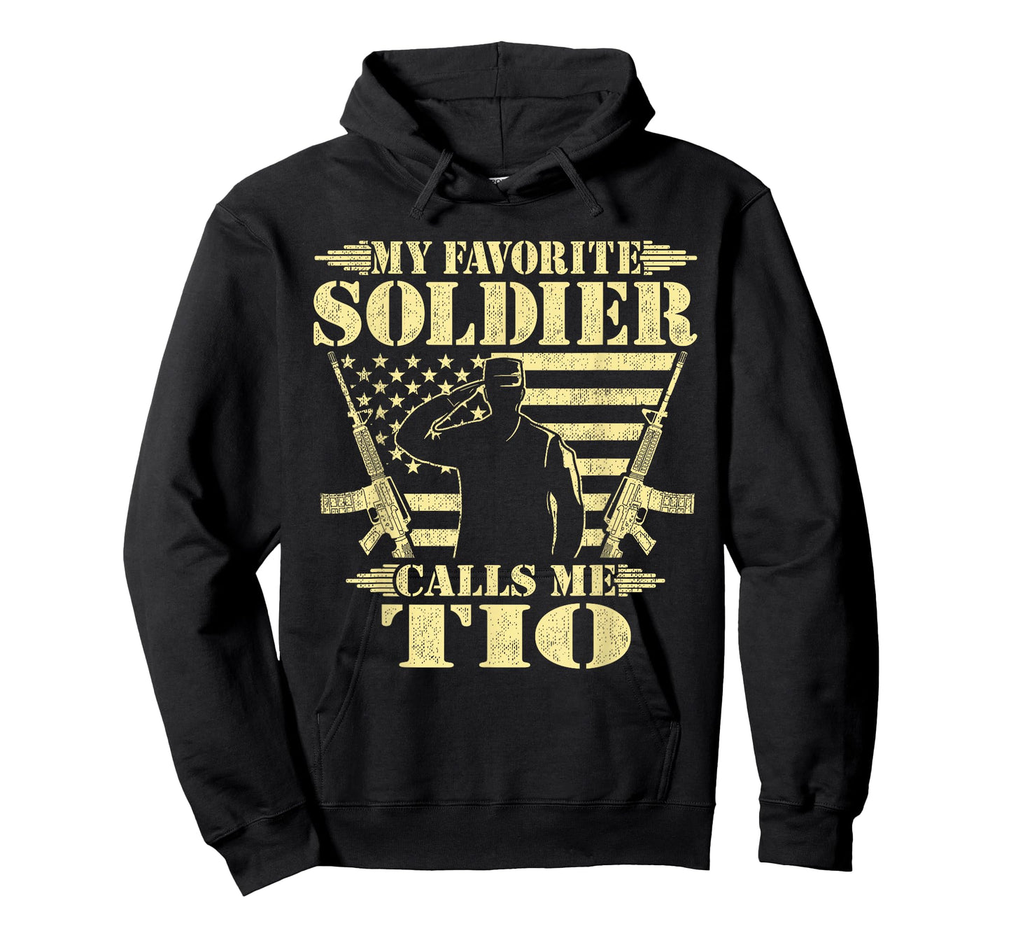 My Favorite Soldier Calls Me Tio Proud Military Uncle Gifts T-Shirt