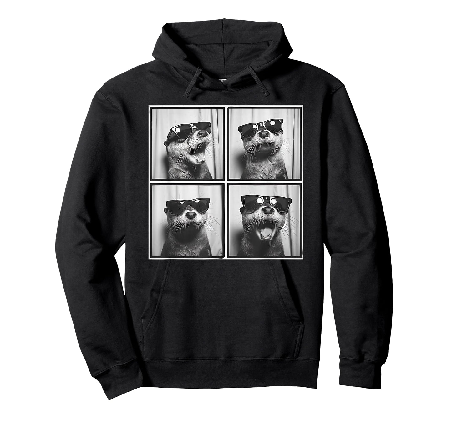 Funny Looking Otter Wearing Sunglasses T-Shirt