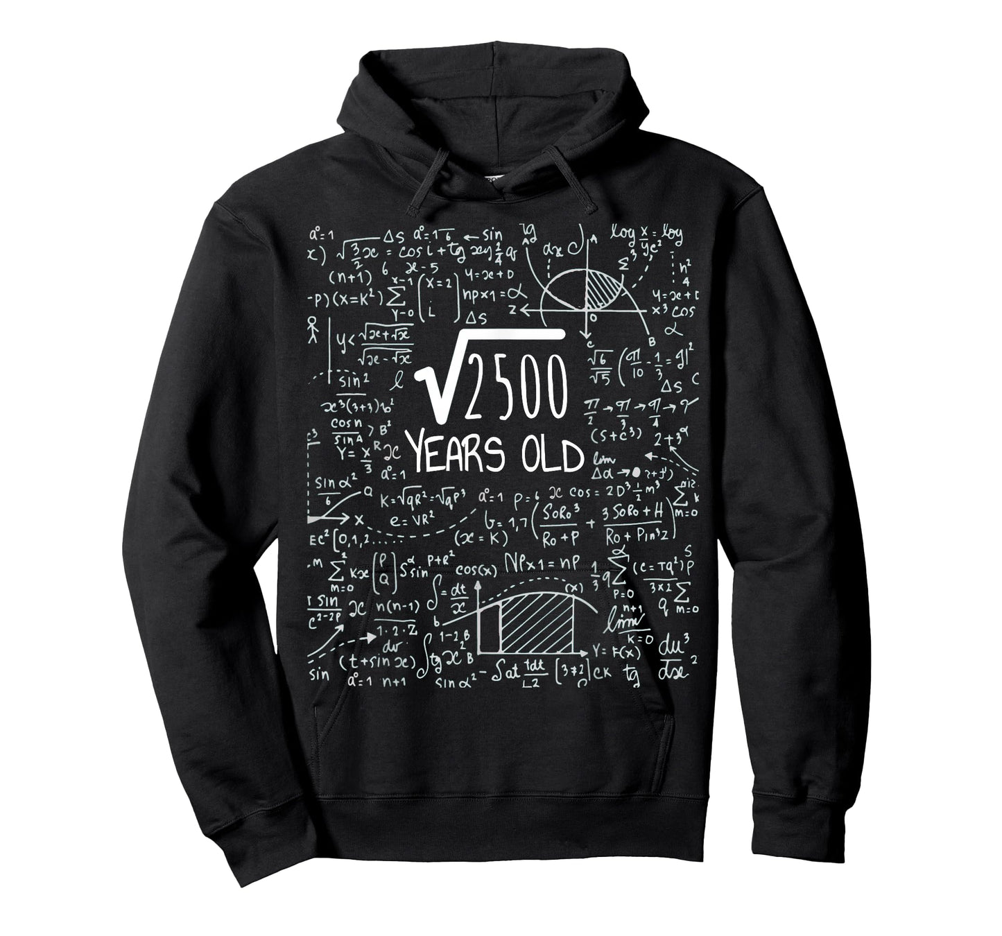 50th Birthday - Square Root of 2500: 50 Years Old T-Shirt