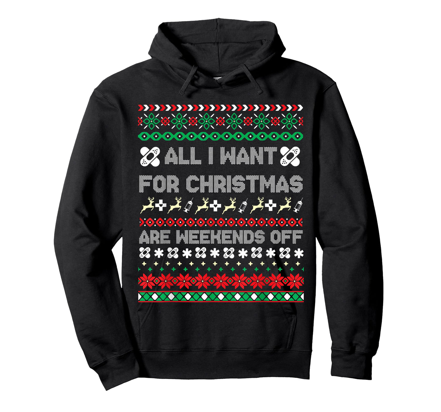 Christmas Nurse Ugly Christmas Sweater T-Shirt