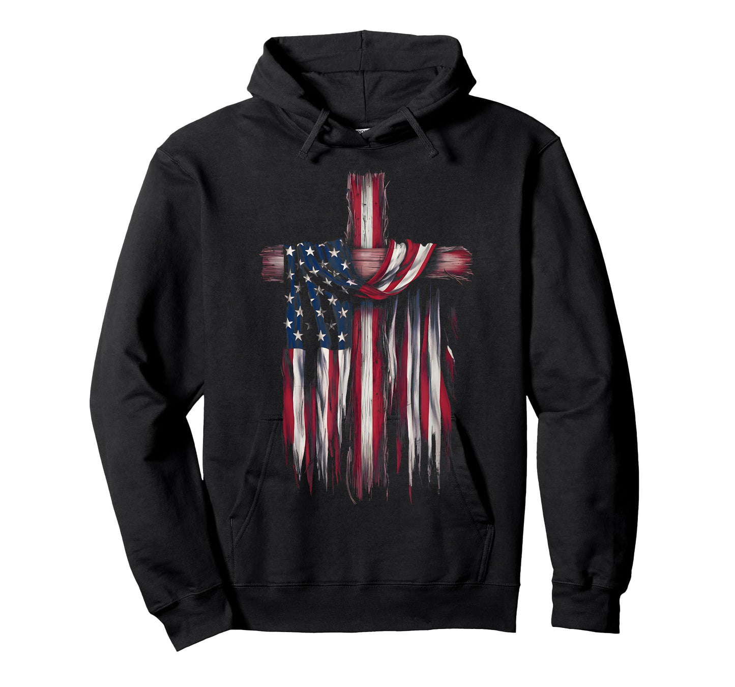 USA Flag Religious Quote 4th of July Christian Faith T-Shirt