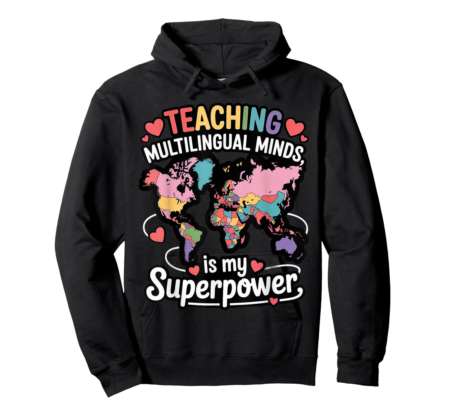 Teaching Multilingual Minds Learners English ESL Teacher T-Shirt