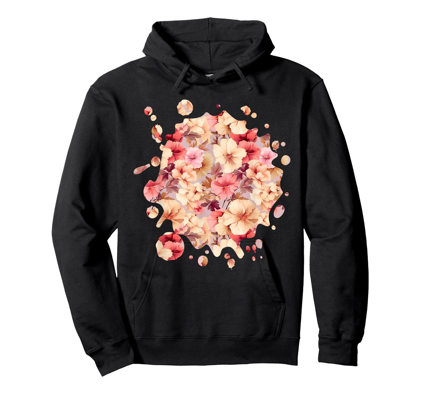 Cute Hollyhock Inspired Flower Plant Lover Gardener women T-Shirt