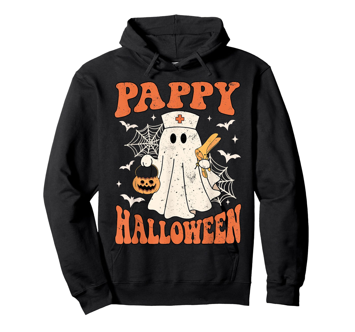 Cute Funny Boo Ghost Nurses Pappy Halloween OBGYN Speculum T-Shirt