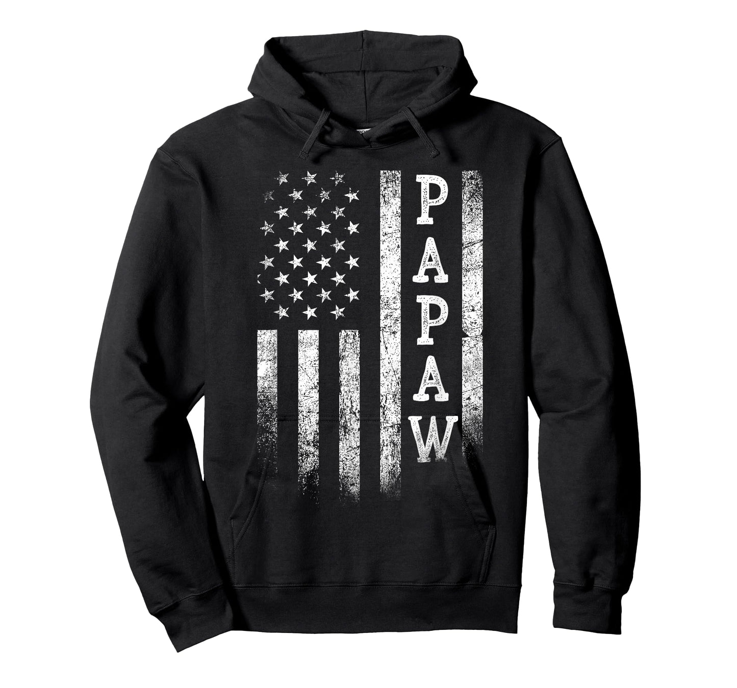 Papaw American Flag Papaw Gifts Patriotic Father's Day T-Shirt