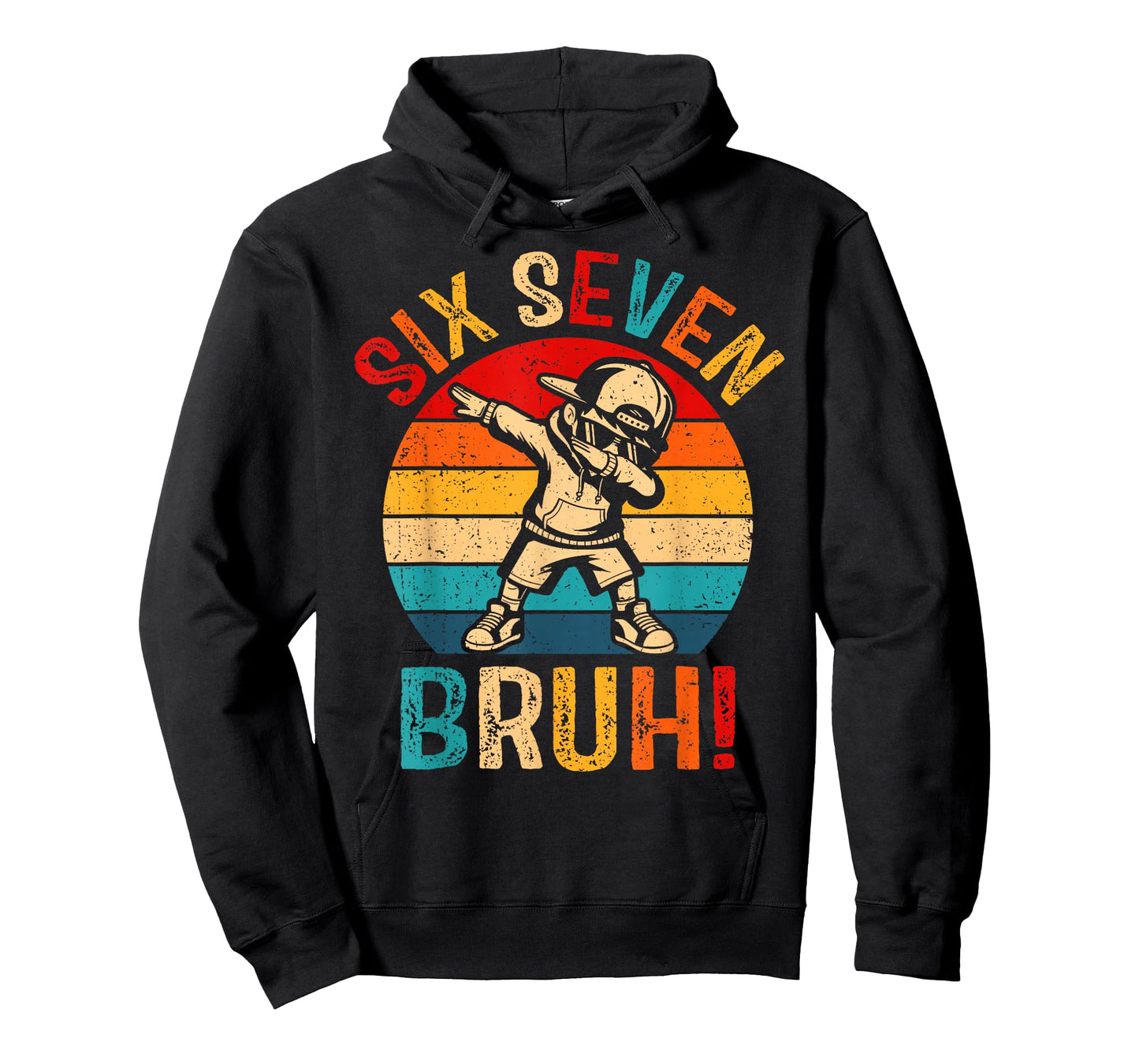 67 Meme 6 7 Numbers Boys Six Seven Bruh Dabbing Boy T-Shirt