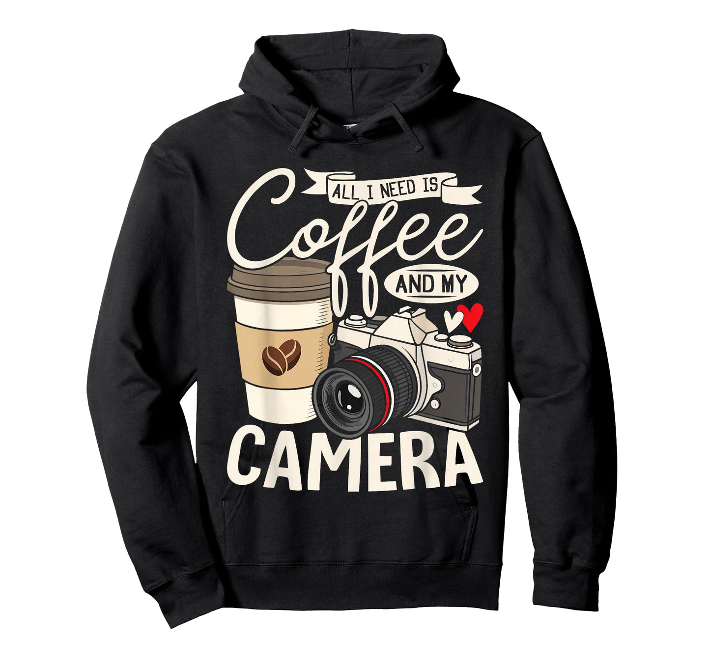 All I Need Is Coffee And My Camera Photography Coffee Lovers T-Shirt