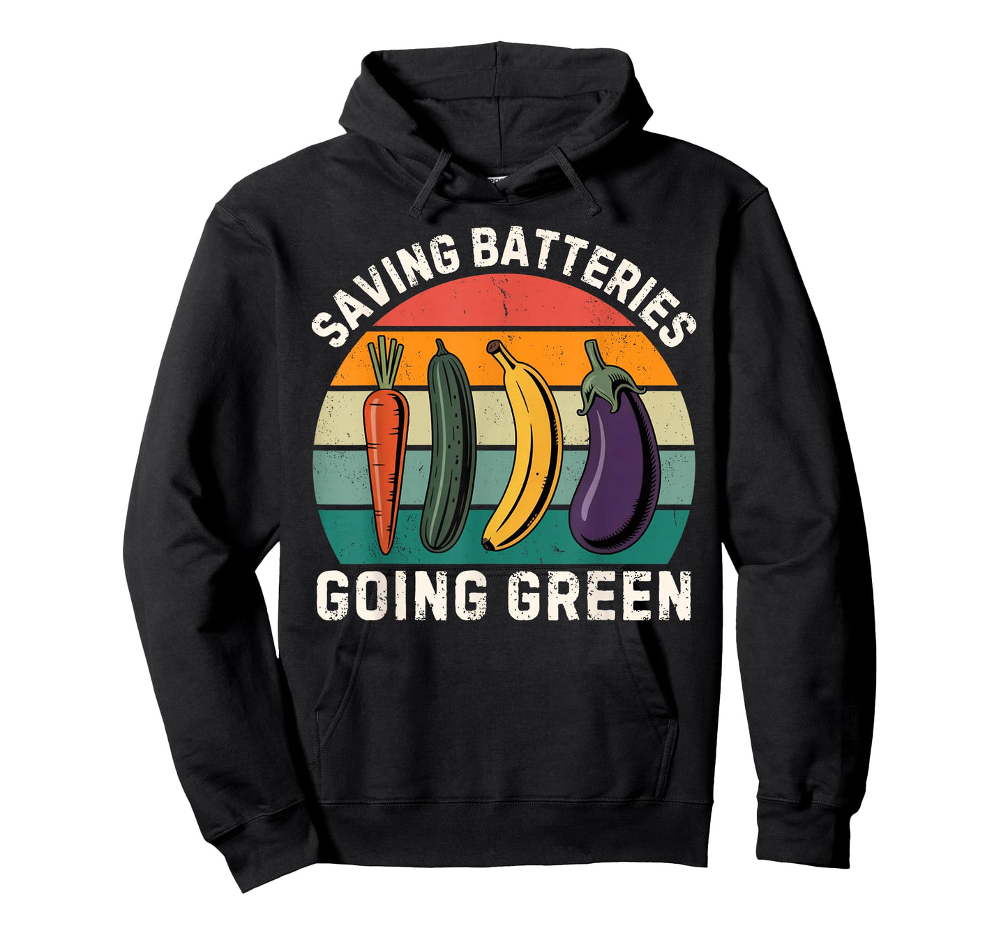 Saving Batteries Going Green Funny Inappropriate Humor Women T-Shirt
