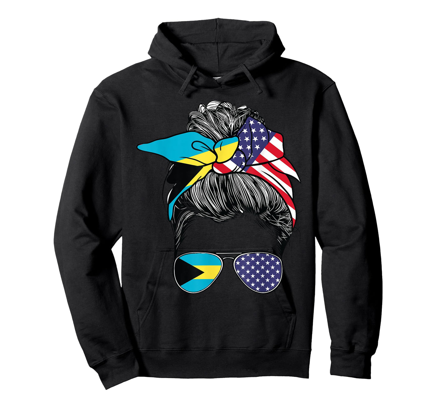 Bahamas Women Bahamian Flag American Heritage USA Bahamas T-Shirt