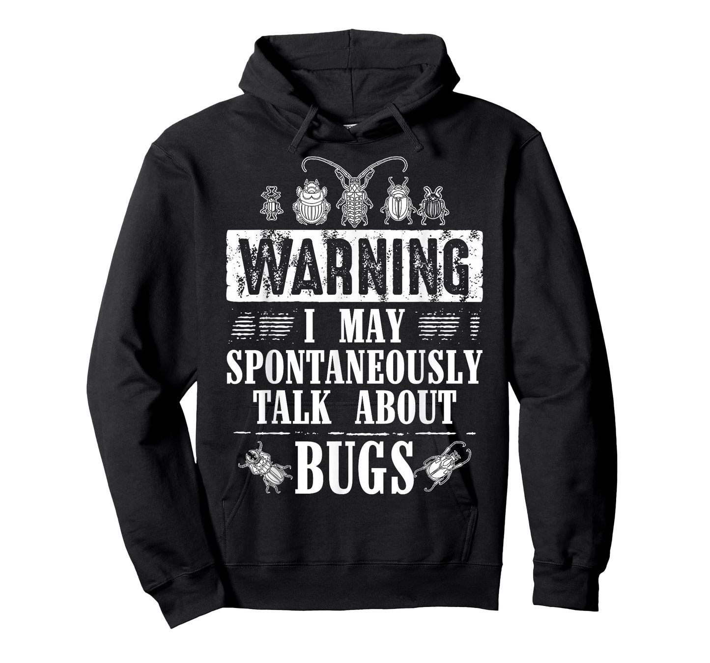 Cool Warning Talk About Bugs Funny Insect Collector Boy Gift T-Shirt