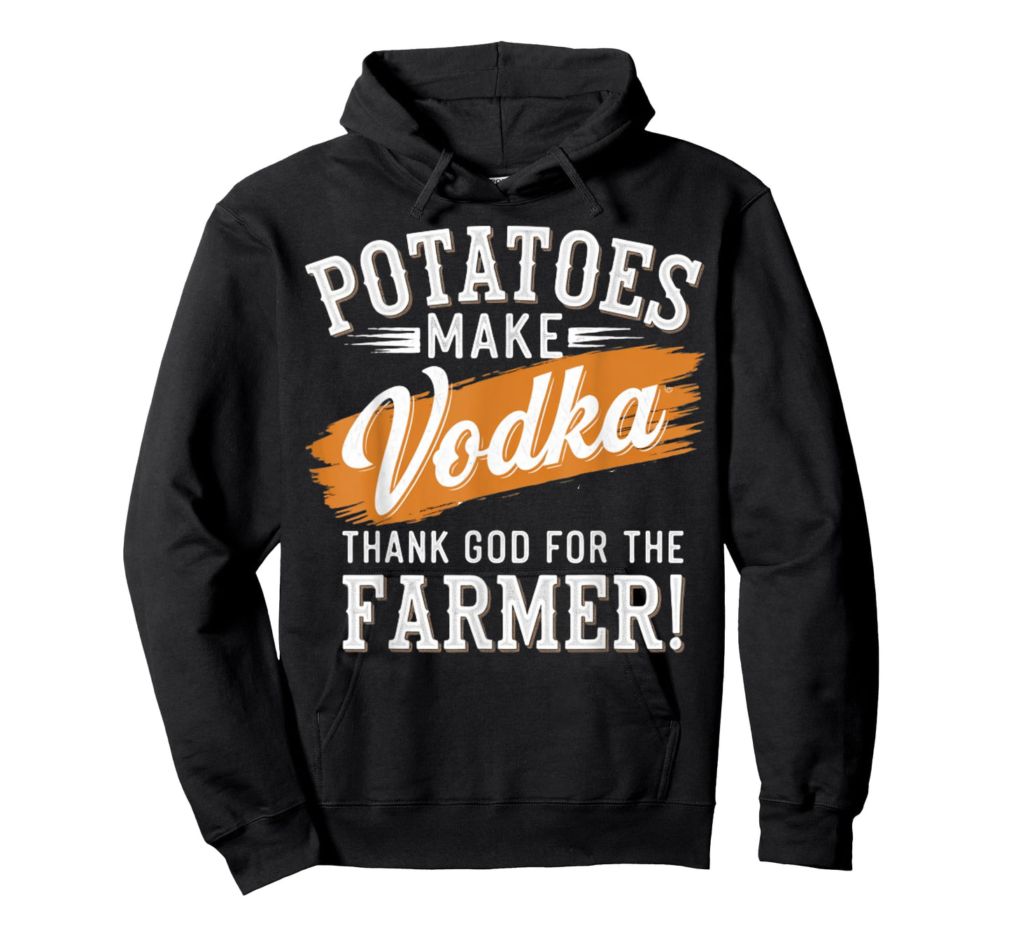 Potatoes Make Vodka Thank God For The Farmer Farming Humor T-Shirt
