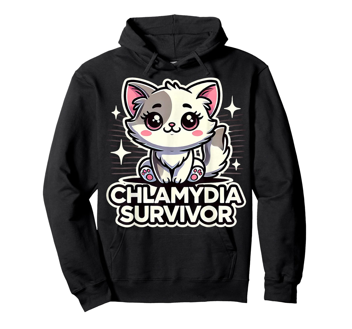 Funny Inappropriate Chlamydia Survivor Embarrassing Adult T-Shirt