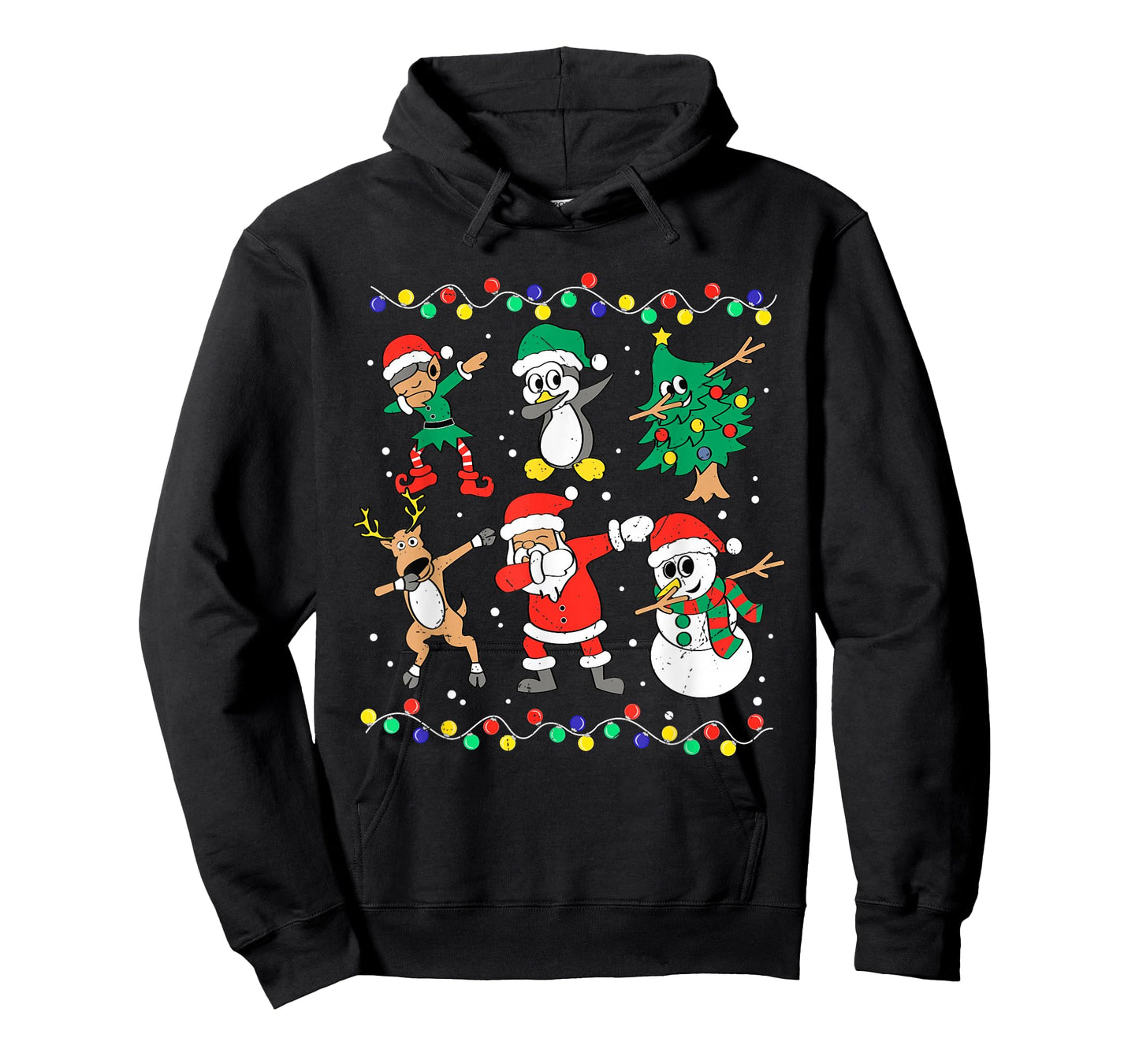 Dabbing Santa Elf Friends Christmas Dab Boys Boys Girls Kids T-Shirt