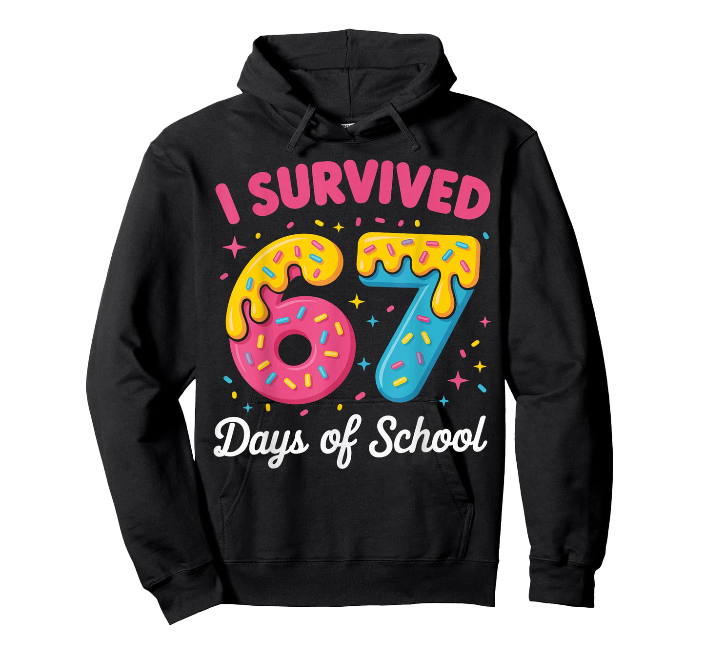 I Survived 67 Days of School Funny Meme Teacher Student T-Shirt