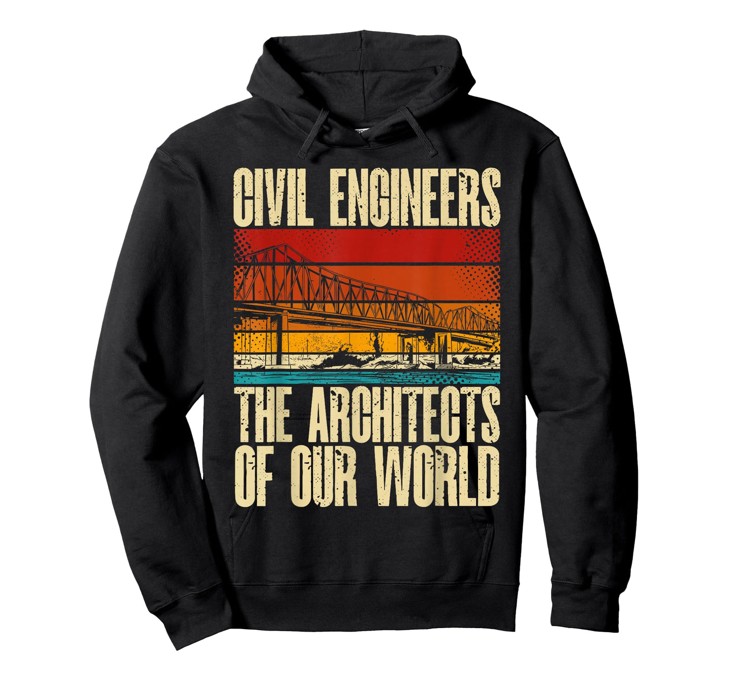 Civil Engineering Construction Civil Engineer Bridge T-Shirt