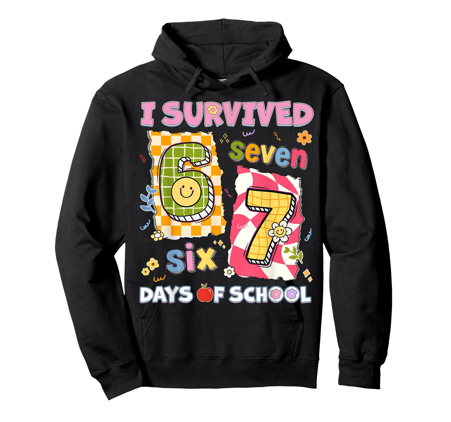 I Survived 67 Days of School Funny Meme Boy Girl Teacher T-Shirt
