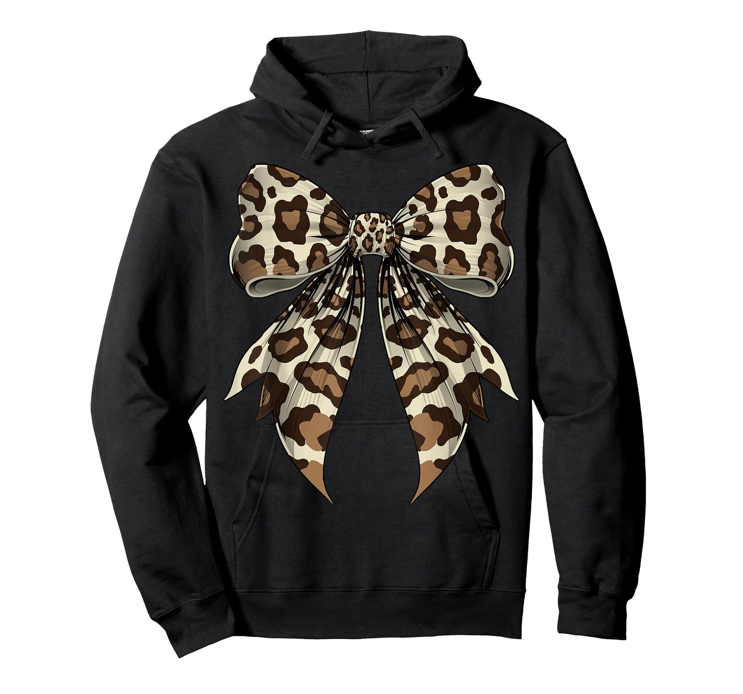 Coquette Bow Leopard Pattern Halloween Costume T-Shirt
