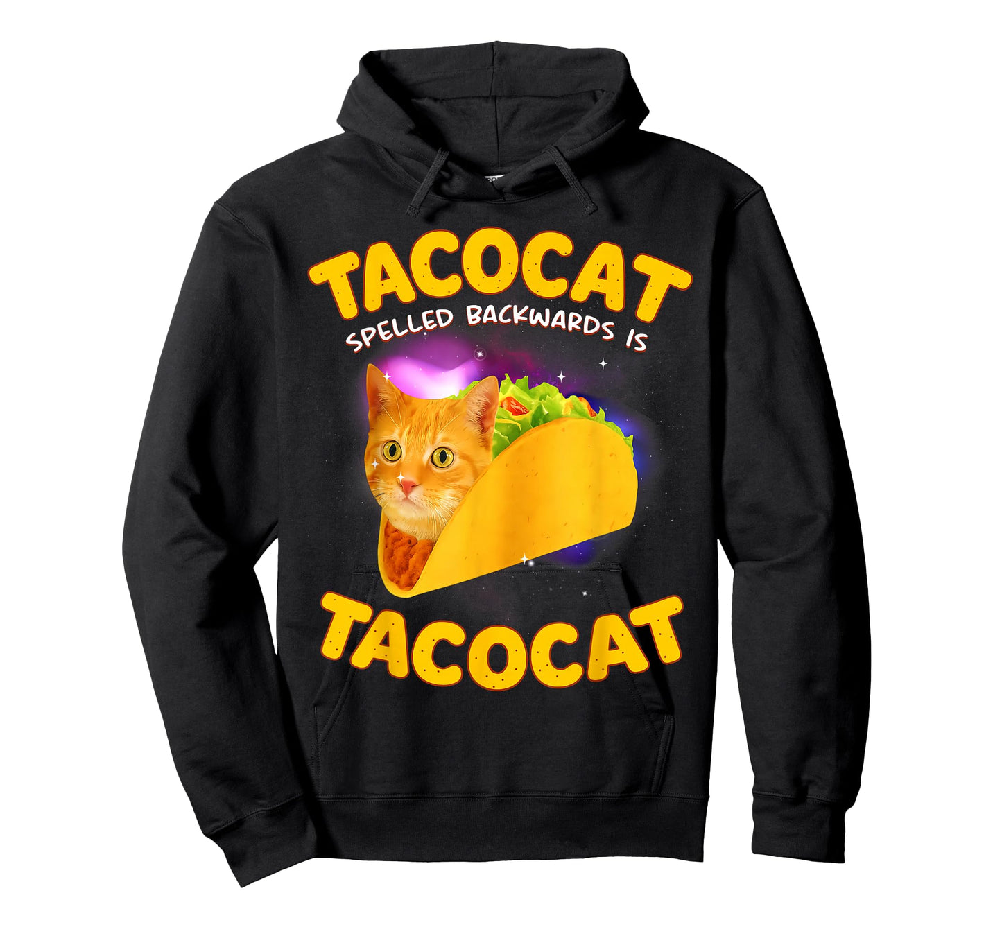 Tacocat Spelled Backward is Tacocat Cat Meme Taco Lover T-Shirt