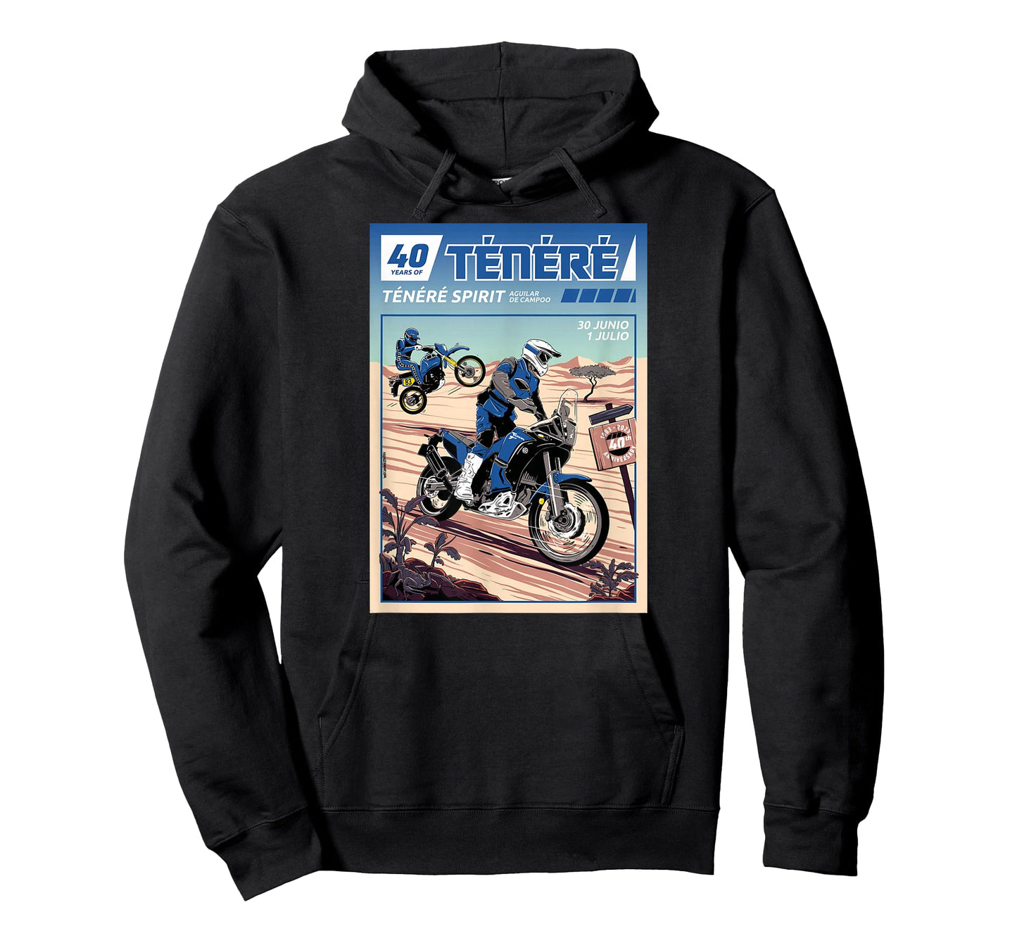 Tenere Adventure Vintage Bike Enduro Motorcycle T-Shirt