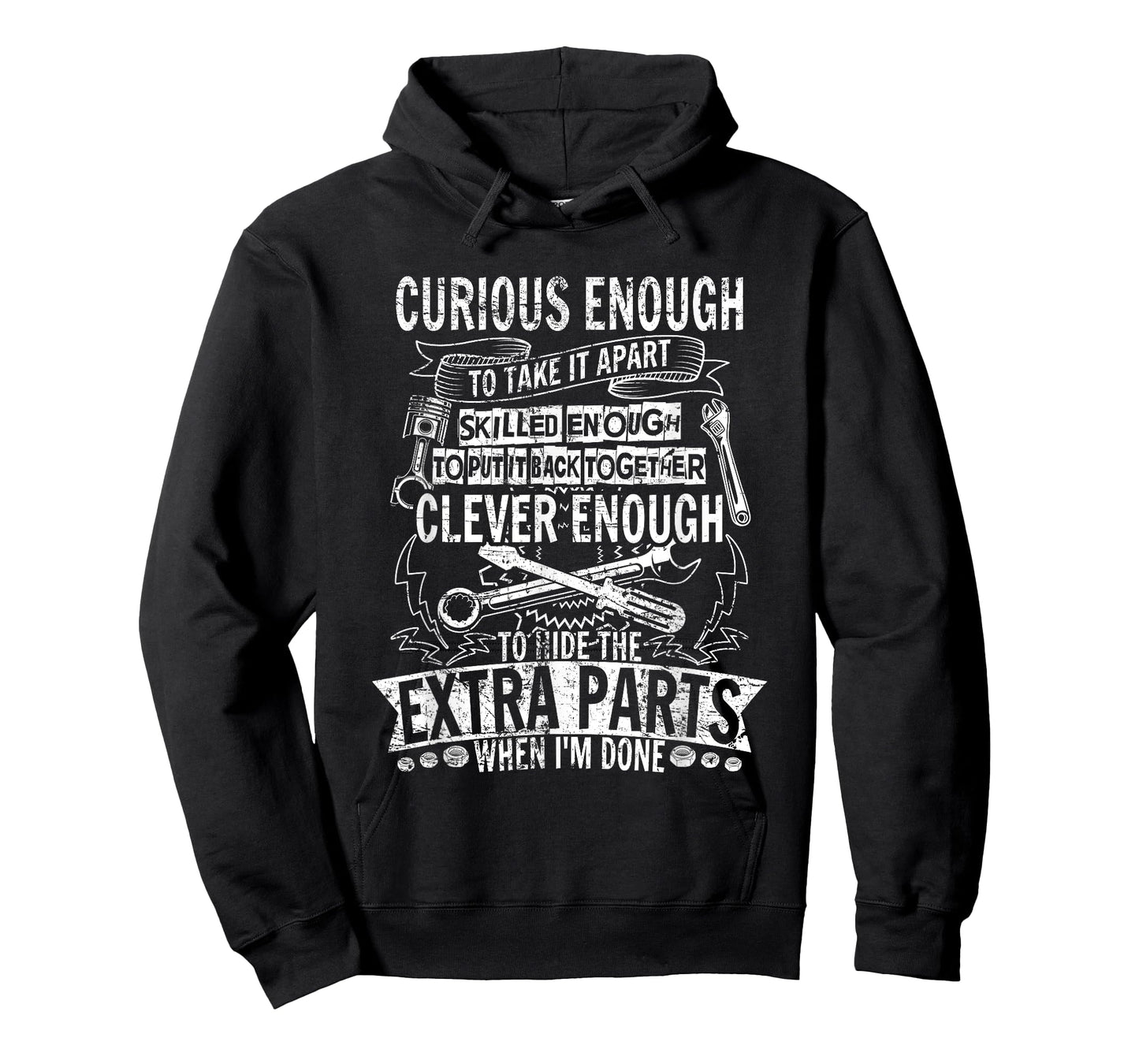 Curious enough to take it apart Wheel Auto Engine Garage T-Shirt