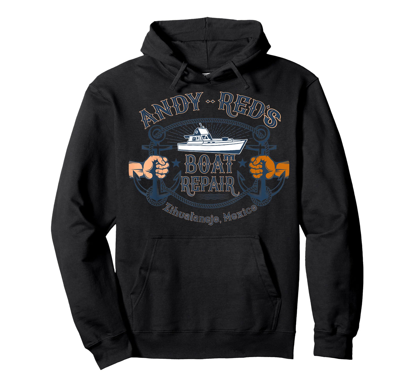 Andy & Red's Boat Repair Fishing Charters Boating Ocean T-Shirt