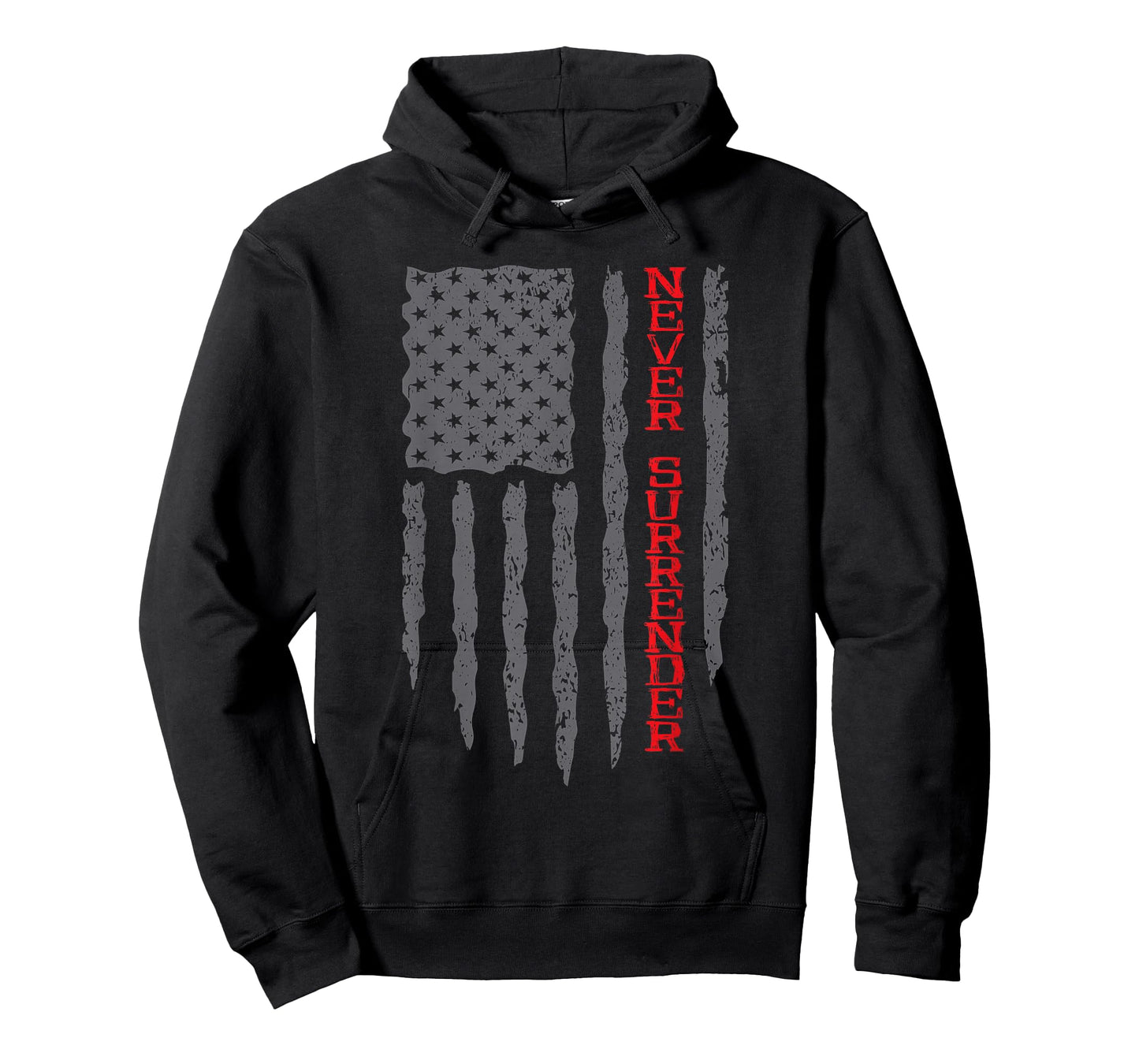 Never Surrender Shirt | USA Flag Never Surrender T-Shirt