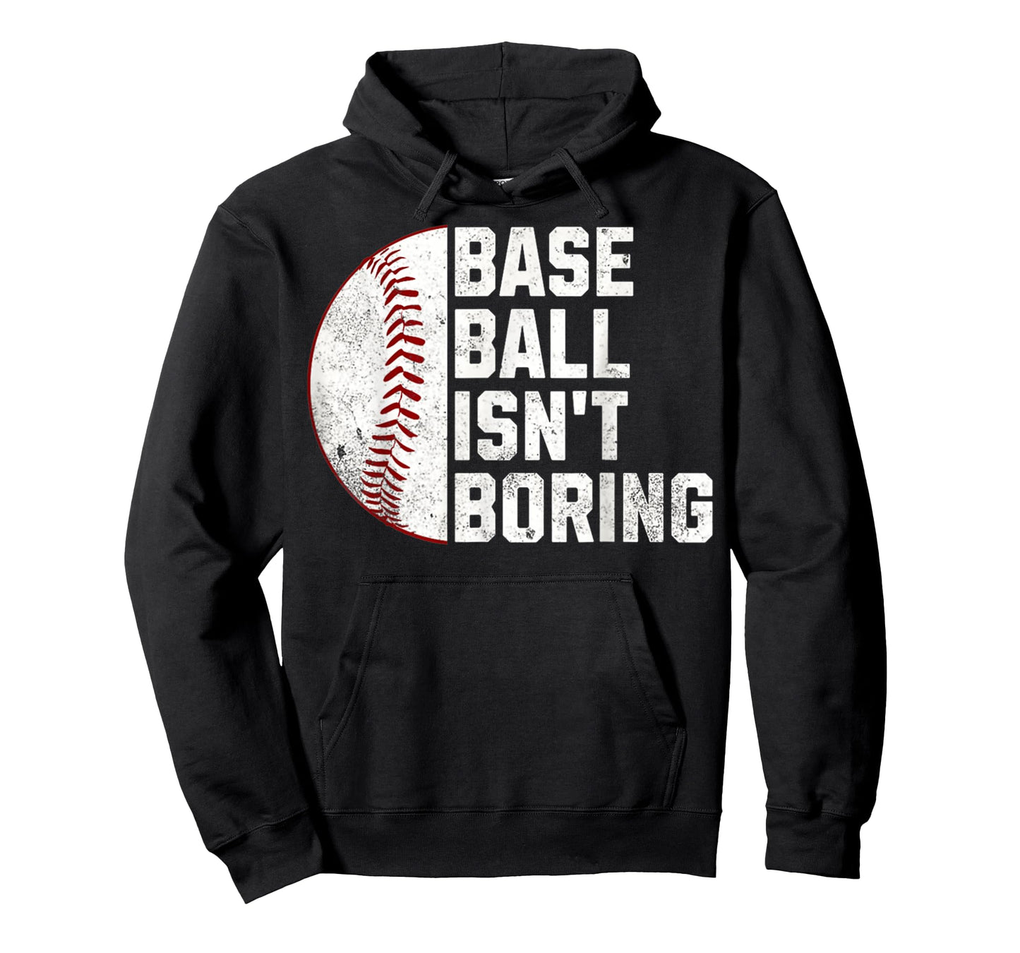 Baseball Isn't Boring Vintage Funny Baseball Fans Sport T-Shirt