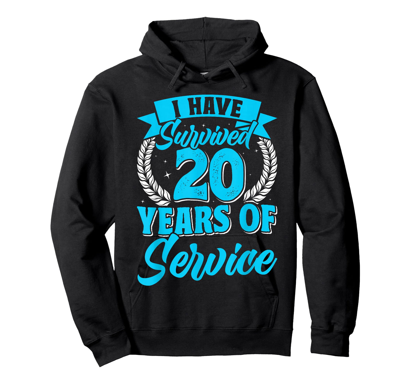 Anniversary Survived 20 Years of Service Employees T-Shirt