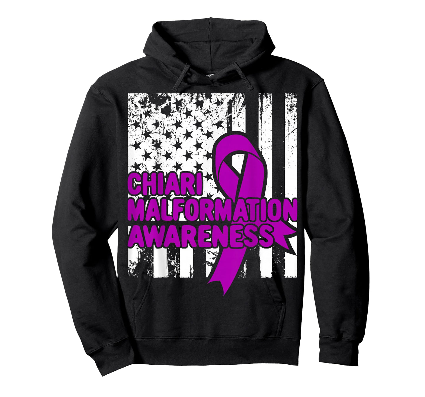 American Flag Shirt - Chiari Malformation Awareness TShirt T-Shirt