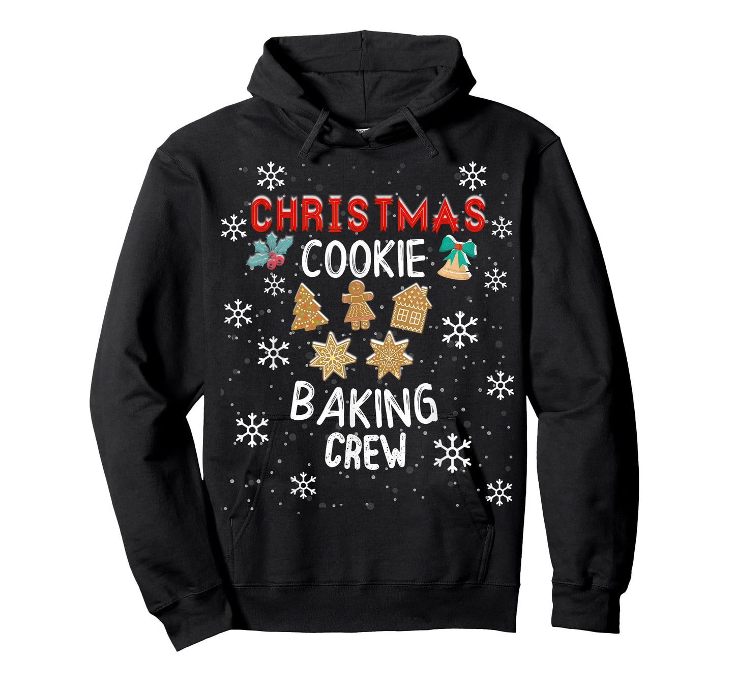 Christmas Cookie Baking Crew Holiday Kitchen Team T-Shirt