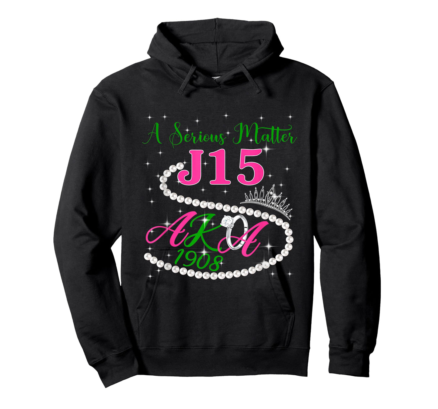 A Serious Matter J15 1.9.0.8 Pink Green AKA Pearl Melanin T-Shirt