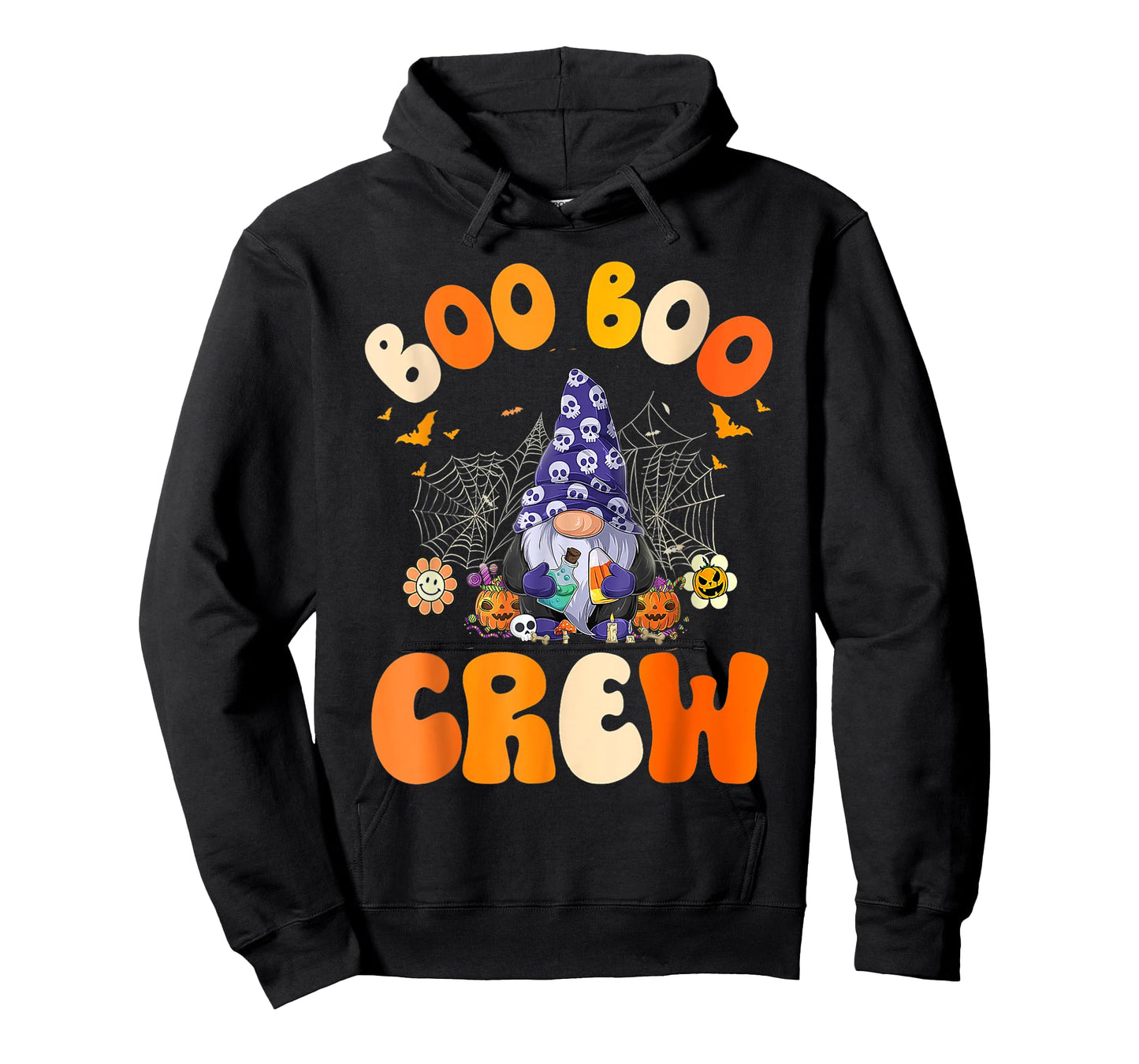 Cute gnomes. Boo Boo Crew Nurse Funny Ghost Women Halloween T-Shirt