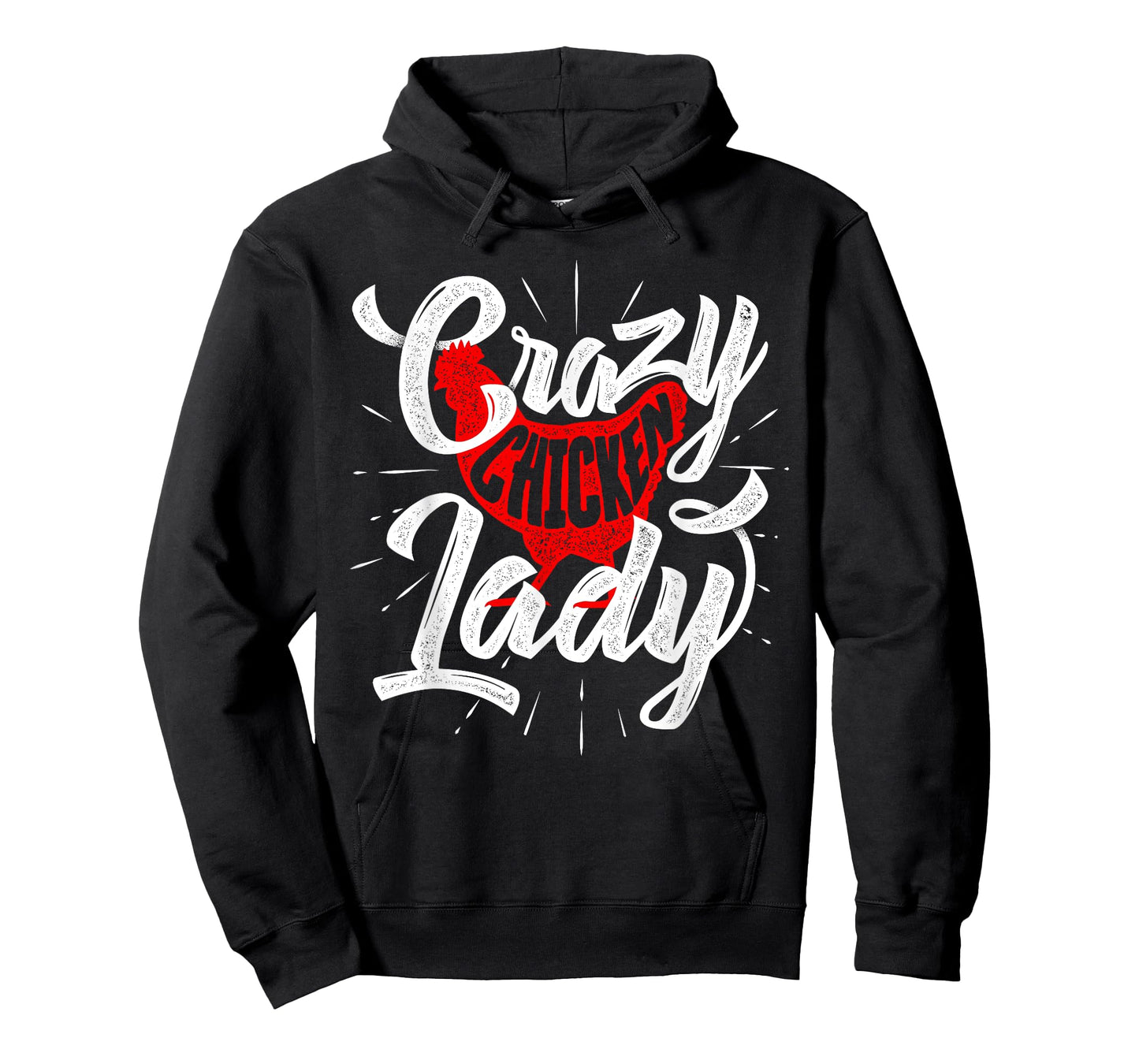 Crazy Chicken Lady - Chickens Farmer Farming T-Shirt