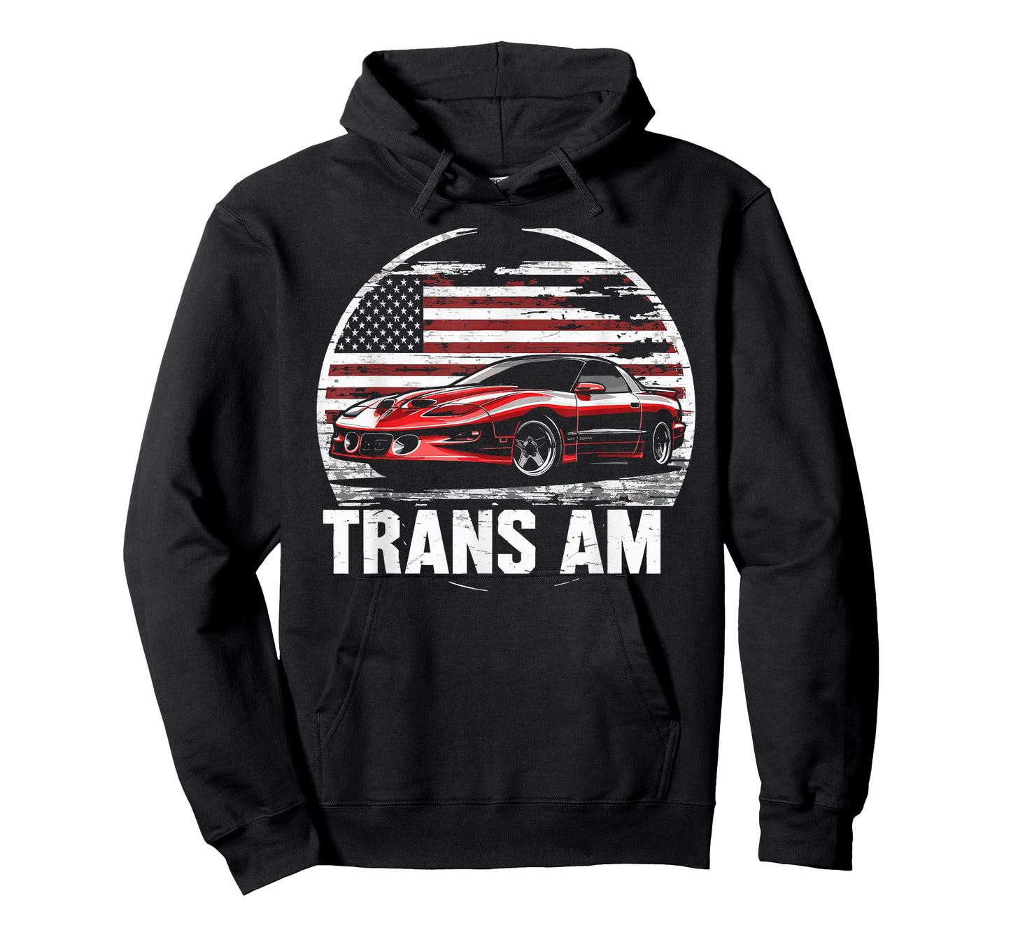 1998 Trans Am Muscle Car Patriotic Flag Trans Am Muscle T-Shirt