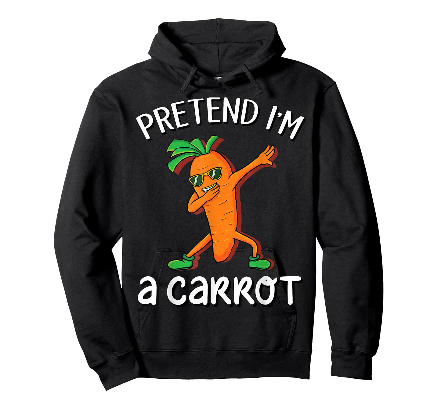 Pretend I'm A Carrot Vegan Halloween Costume Kids Gift T-Shirt