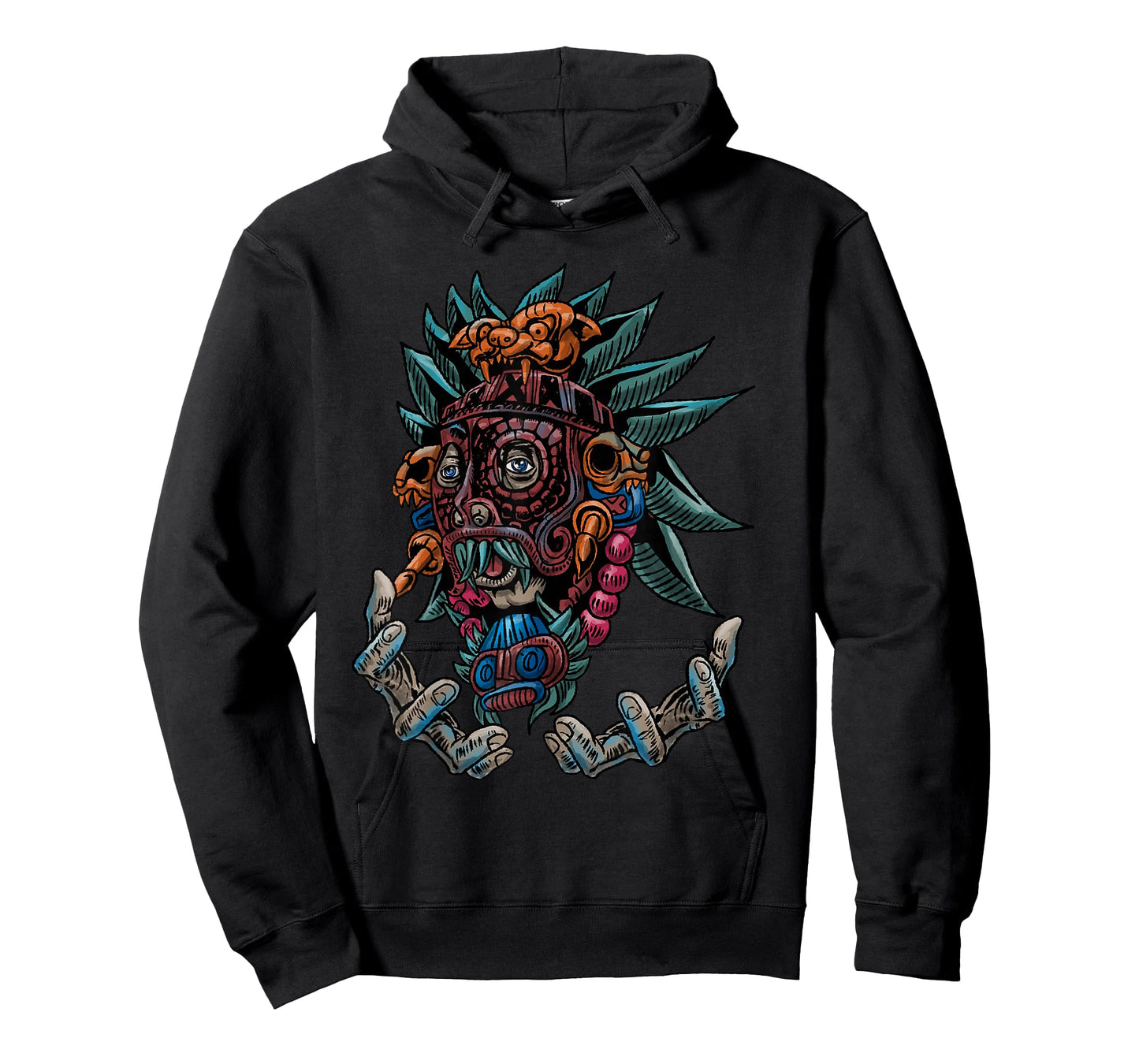 Aztec Warrior Cool Shaman Guardian Inca Maya Gift Idea T-Shirt