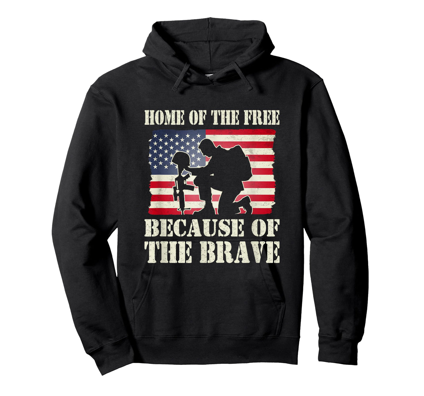 Kneeling Soldier Patriotic Memorial Tribute T-Shirt