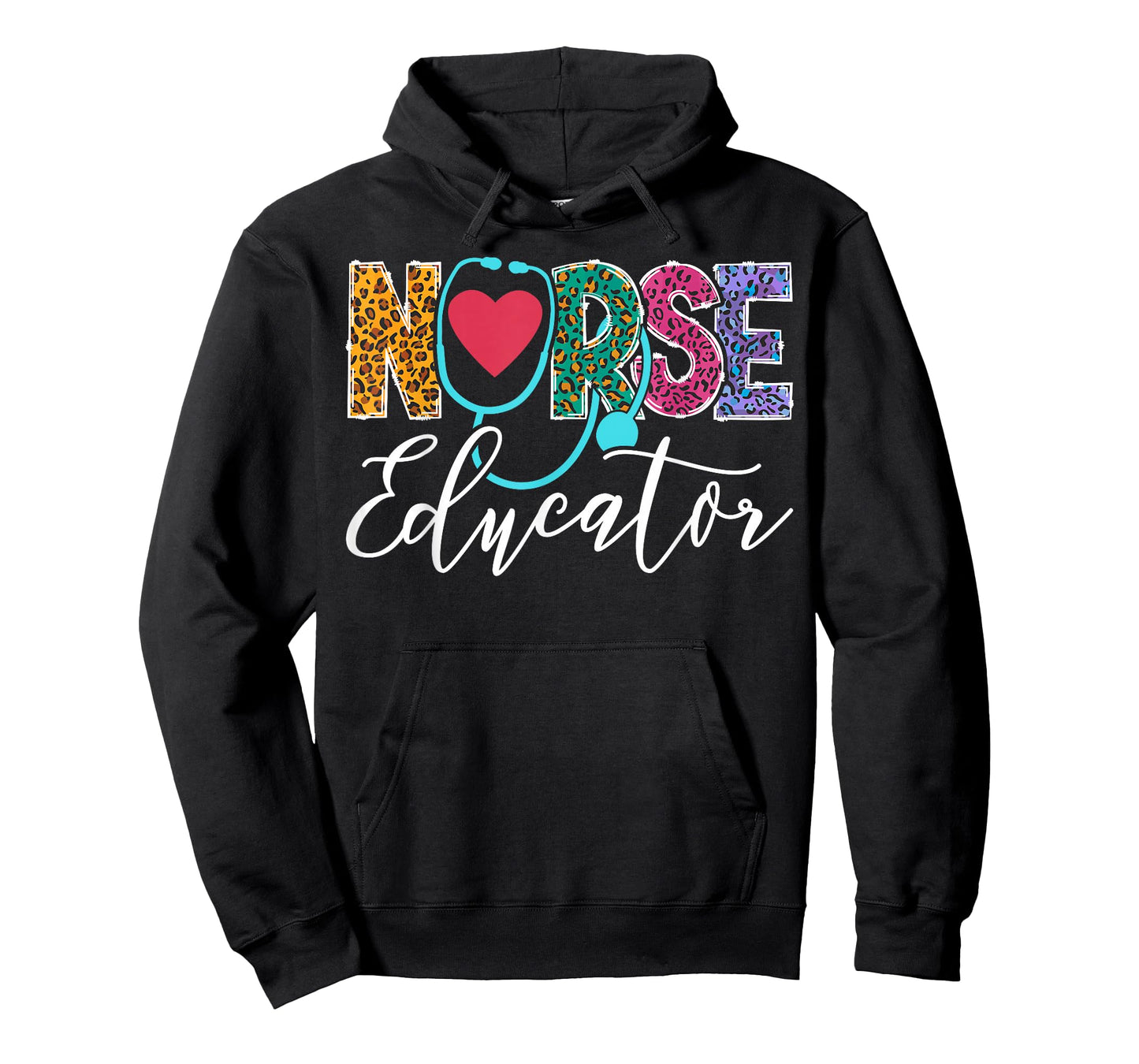 Cute Nurse Educator Leopard T-Shirt