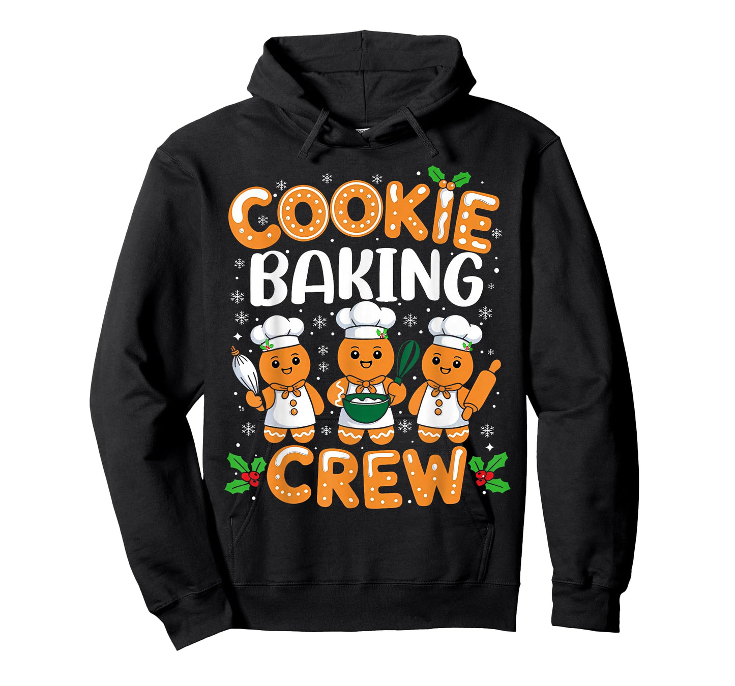 Cookie Baking Crew Christmas Gingerbread Team Squad Family T-Shirt