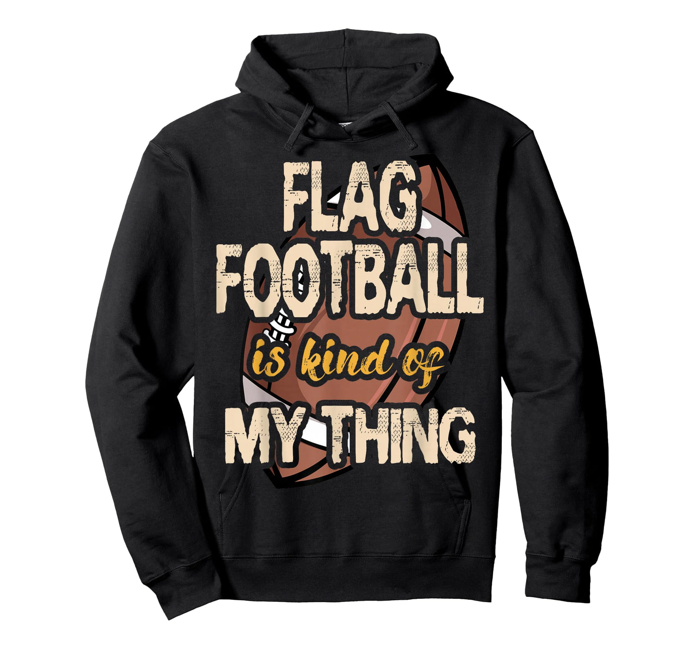 Flag Football Player Ball Carrier Sport Game Athletes T-Shirt