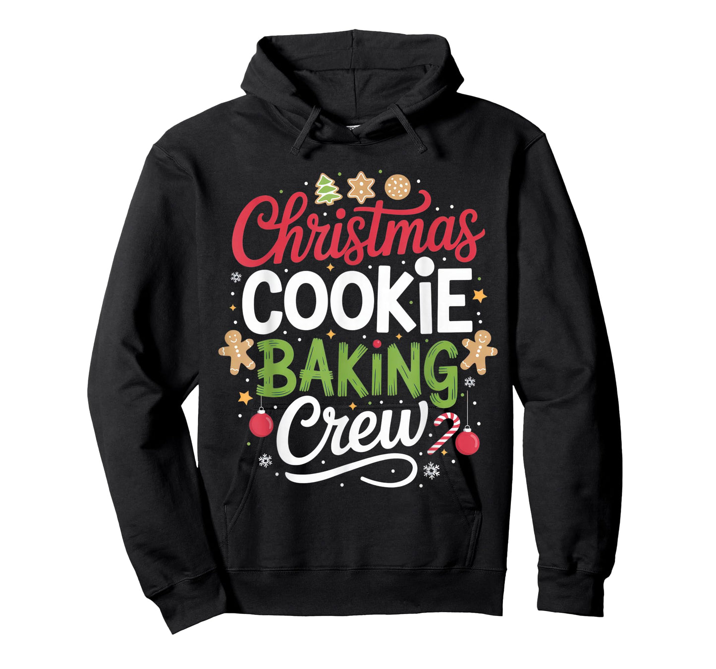 Christmas Cookie Baking Crew Mom Funny Proud Holiday T-Shirt
