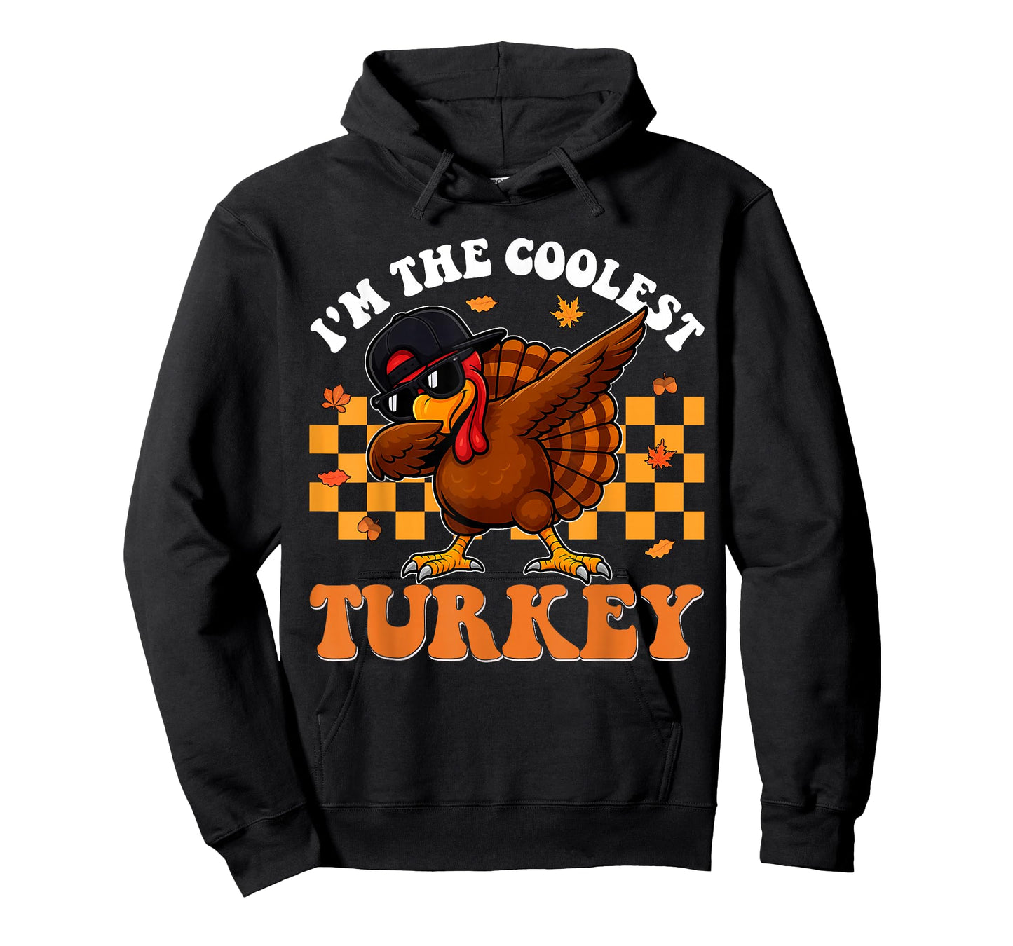 Coolest Turkey Dabbing Thanksgiving for Boys Kids Toddlers T-Shirt