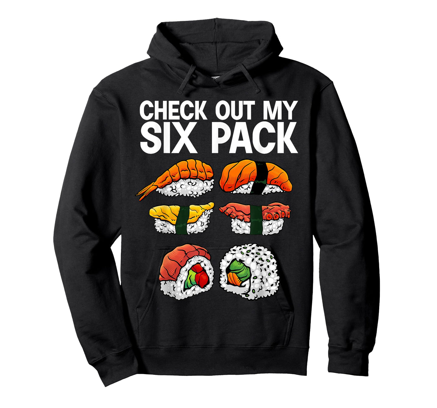 Cool Sushi For Men Women Salmon Sushi Lovers Japanese Food T-Shirt