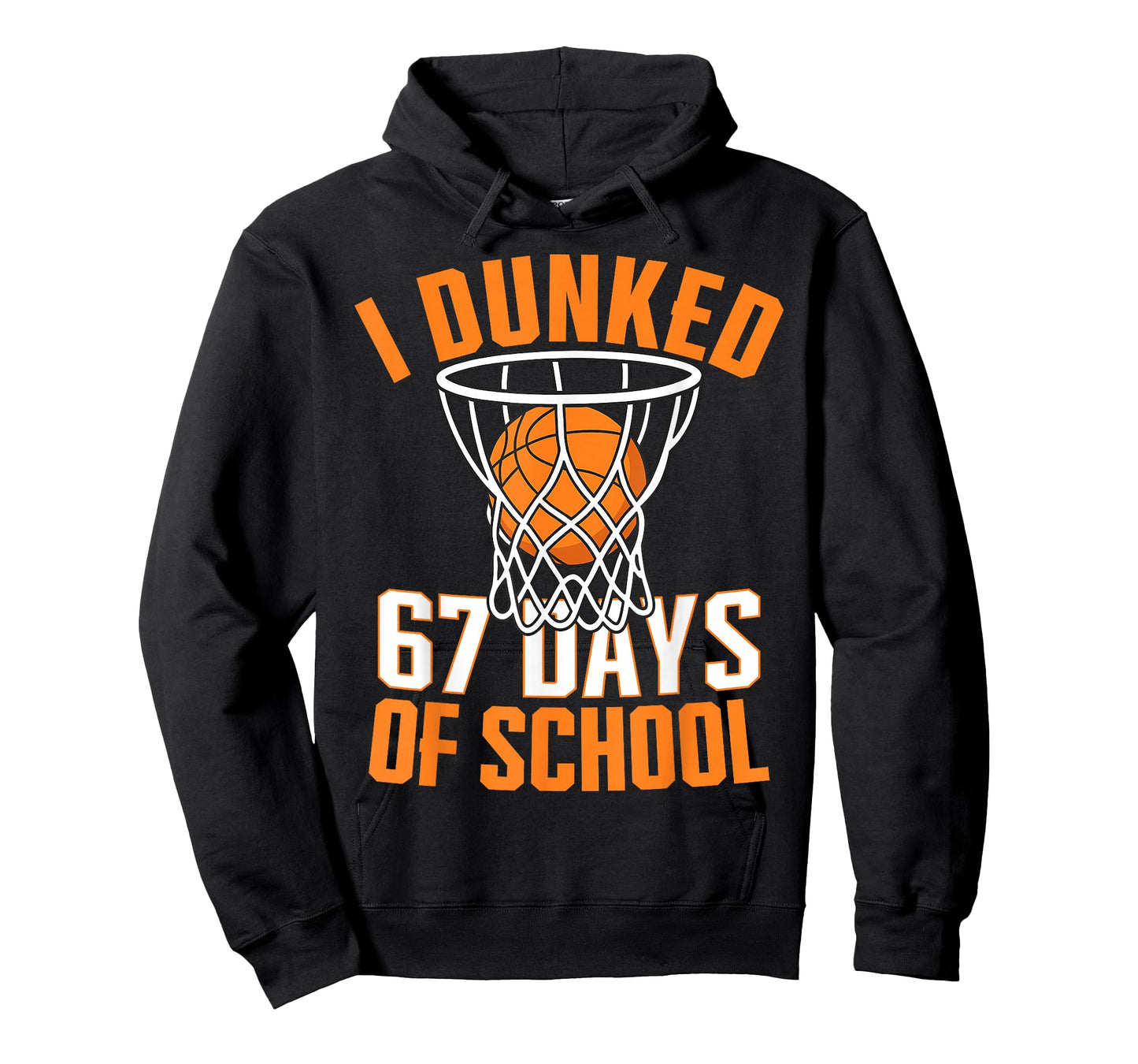 I Dunked 67 Days of School Six Seven Basketball Student T-Shirt