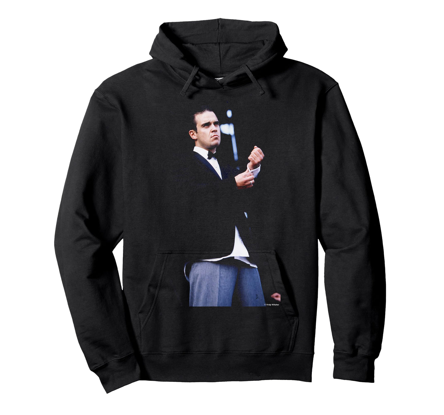 Robbie Williams Performing Leeds Festival By Andy Willsher T-Shirt