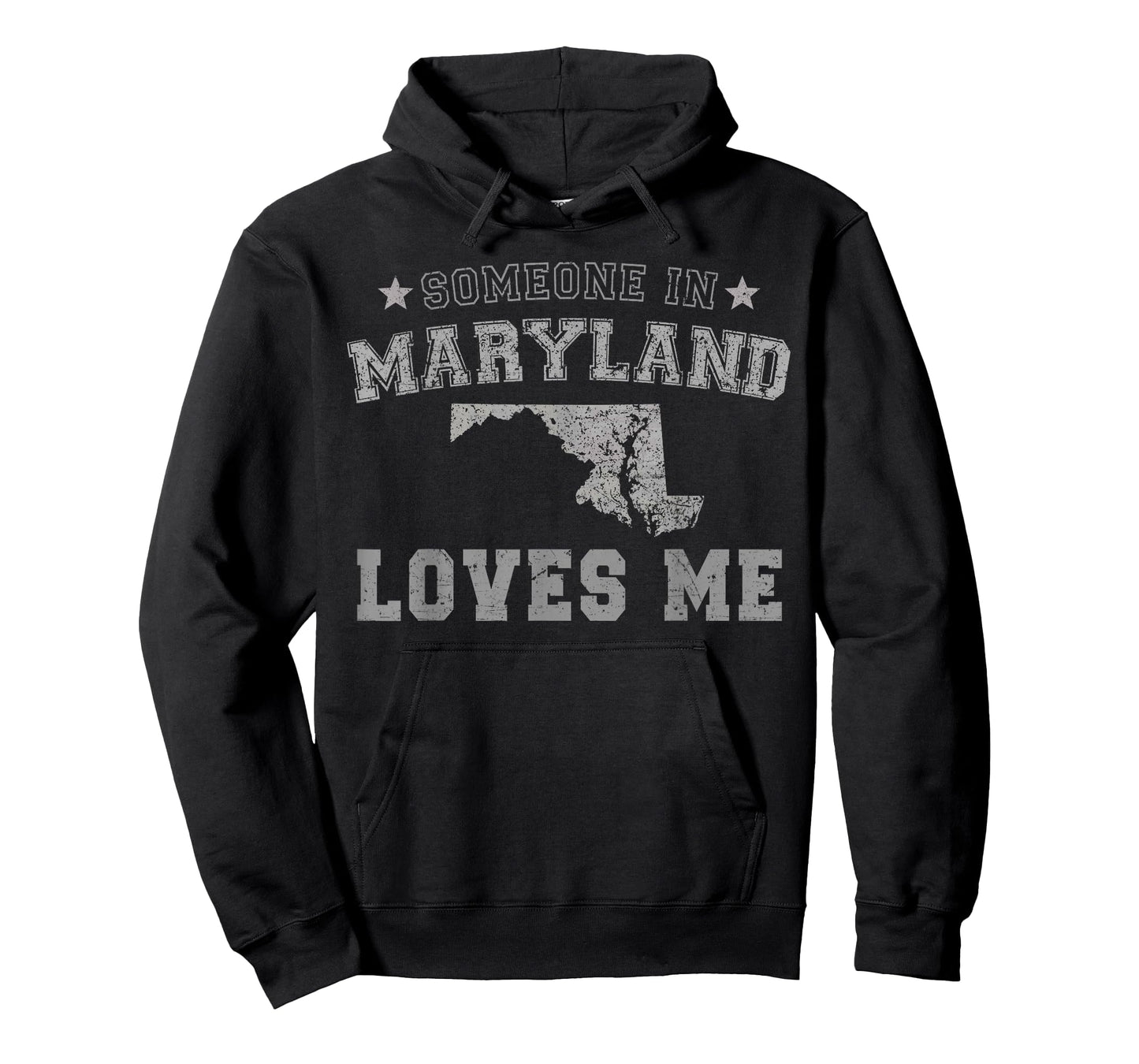 Someone In Maryland Loves Me Heart Vintage State T-Shirt